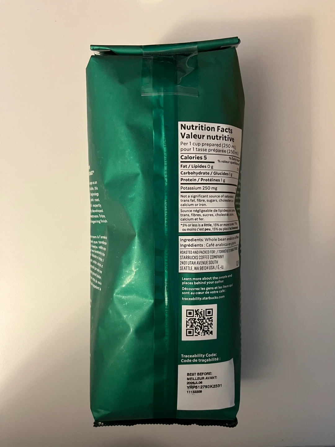 Starbucks 1971 Roast (Dark Roast) unopened - photo 2
