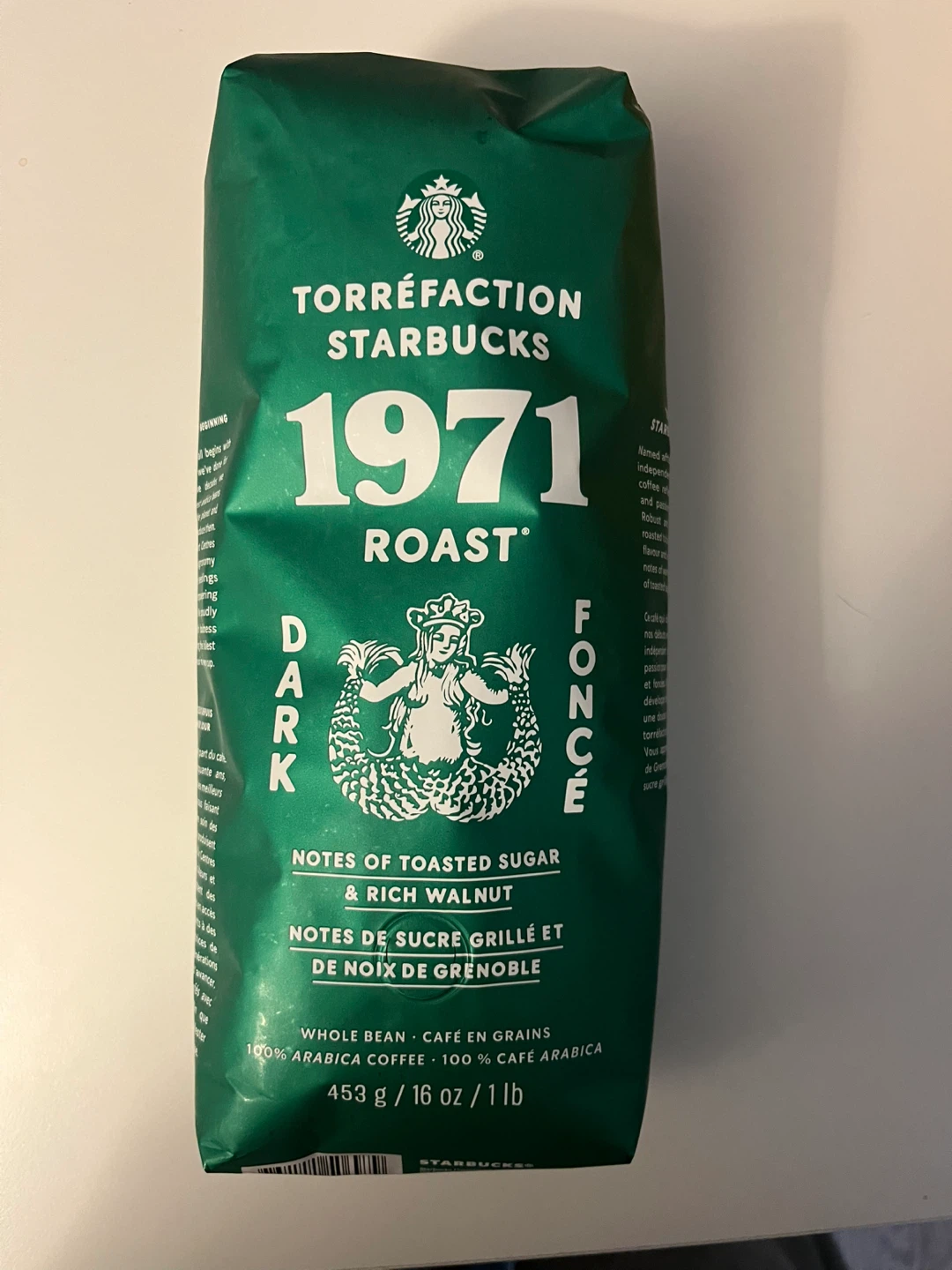 Starbucks 1971 Roast (Dark Roast) unopened