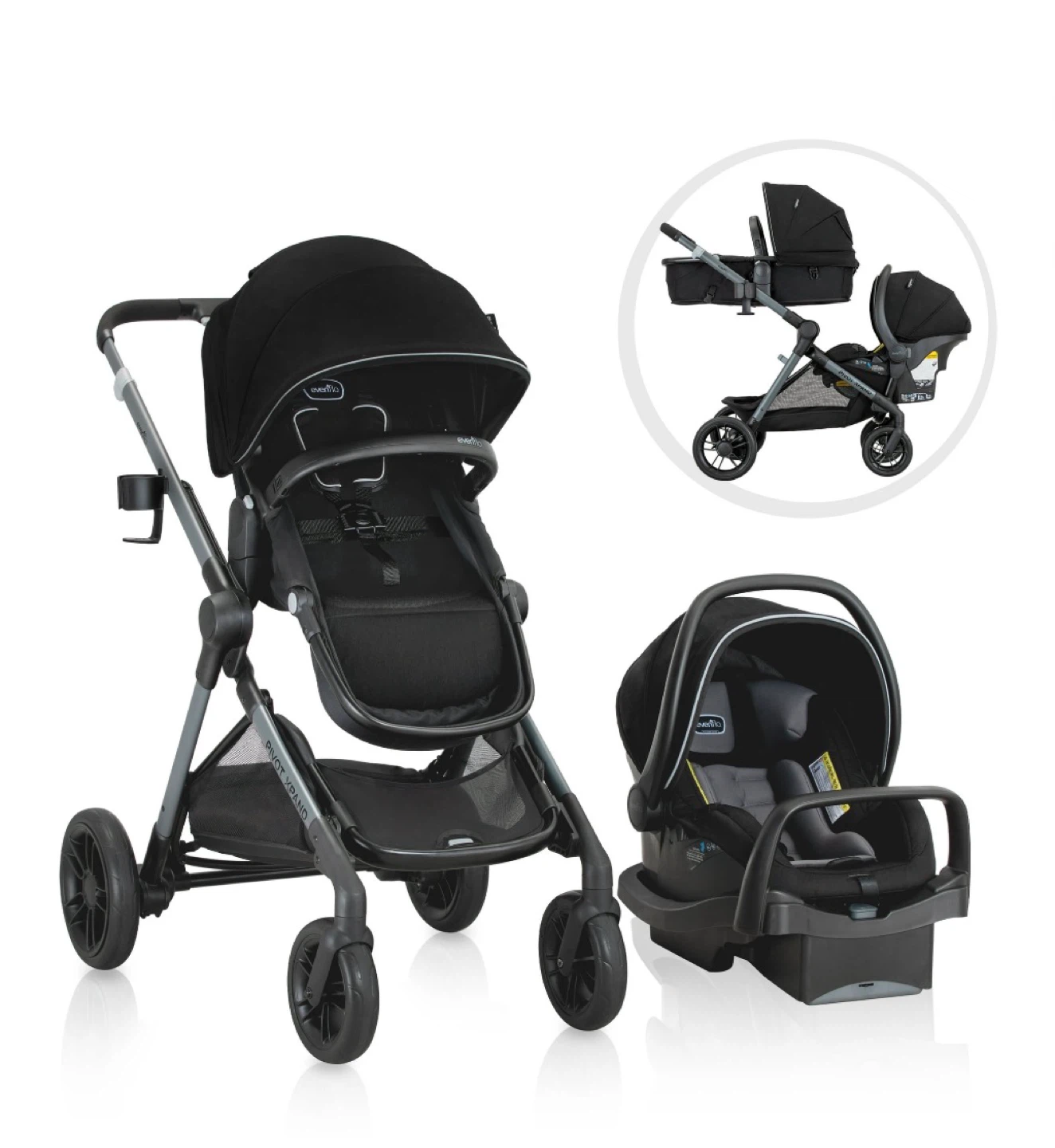 Evenflo Stroller for 2 babies