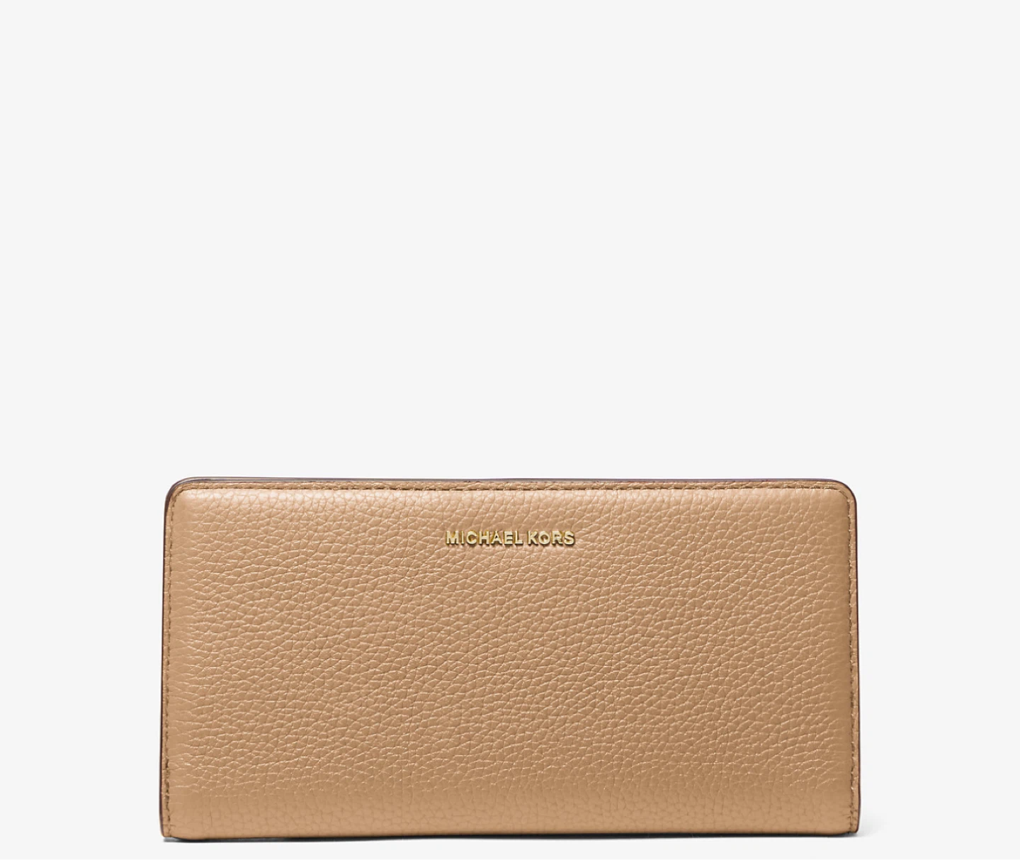Michael Kors Bryant Large Pebbled Leather Snap-Front Wallet
