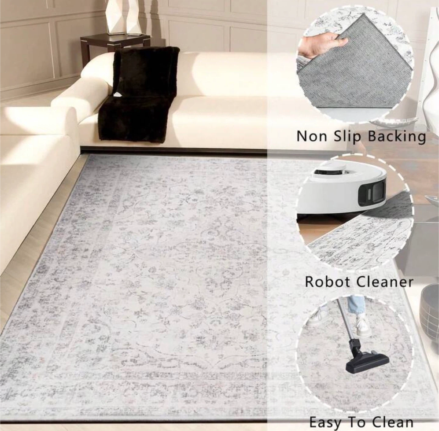 High Quality Vintage Style Area Rug - photo 3