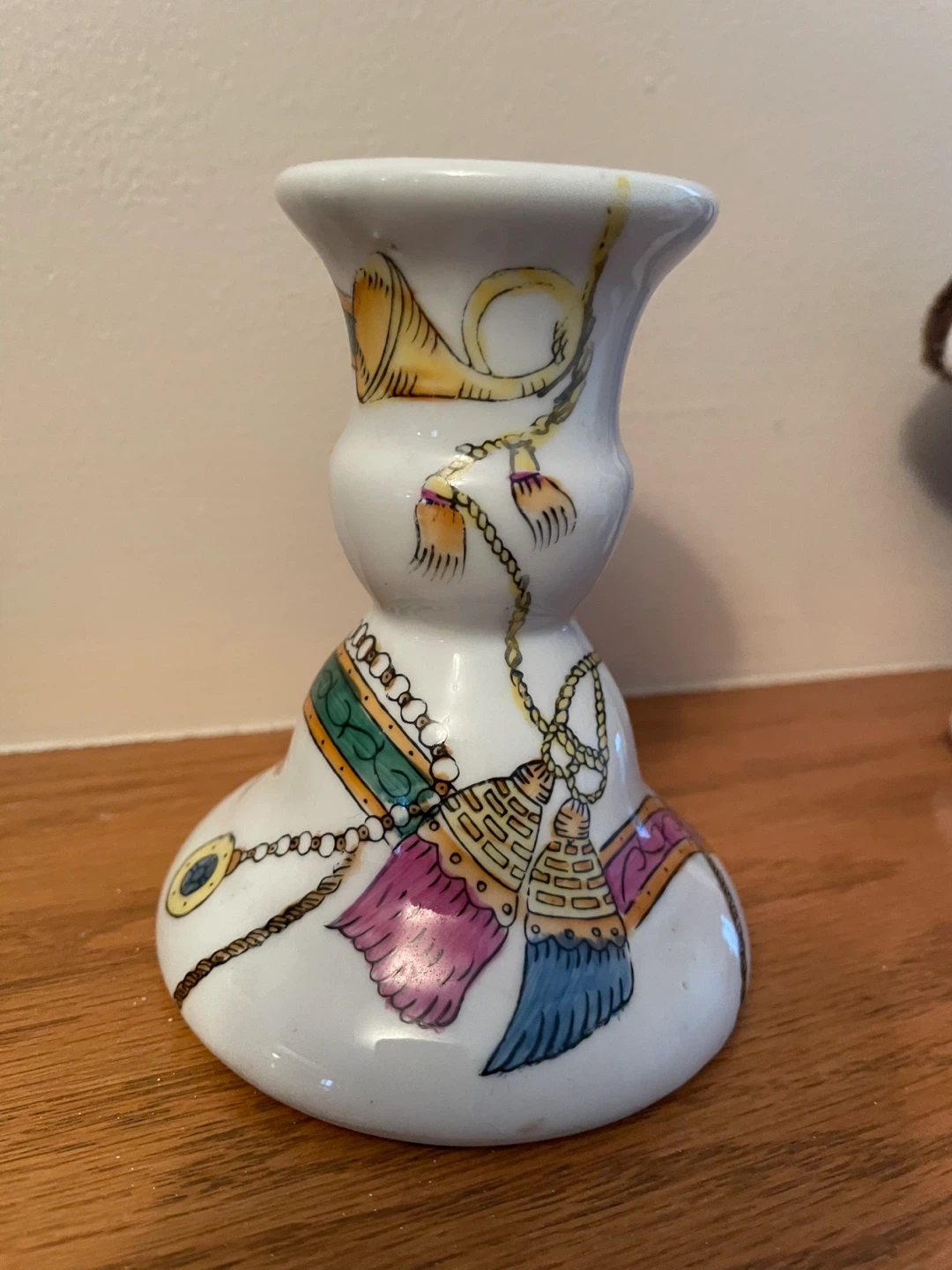 Decorative Ceramic Candlestick Holder - photo 2