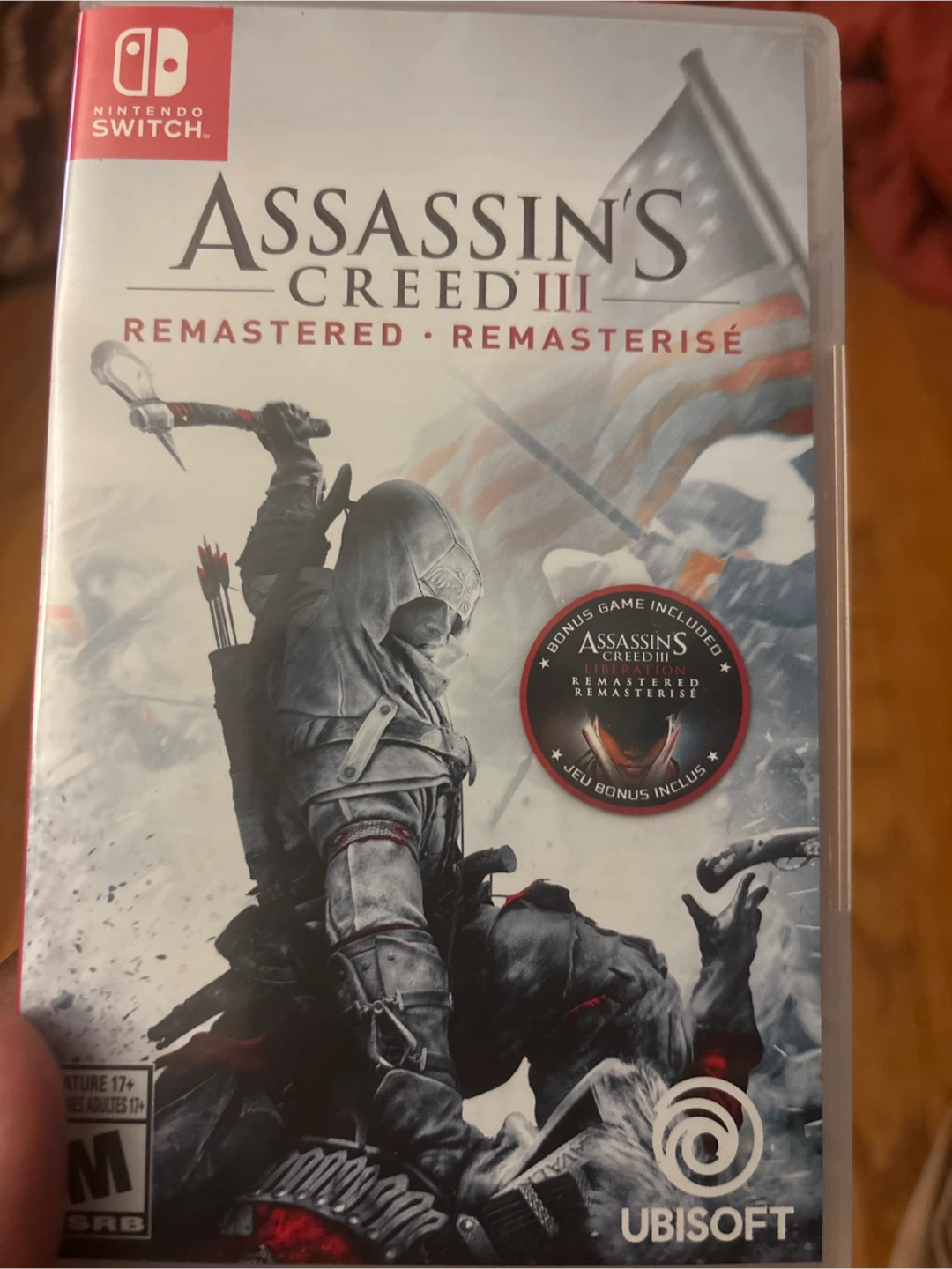 Assassin's Creed III Remastered Nintendo Switch Game