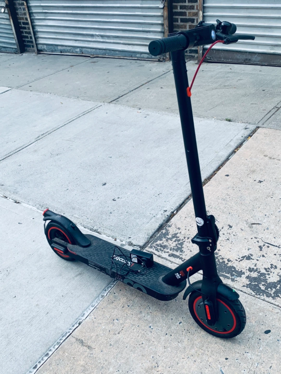 Black Electric Scooter run fast 28mph - photo 2