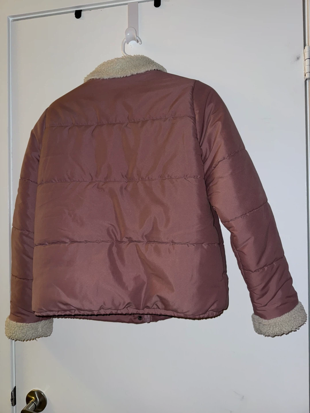 Vans Fawner Puffer Jacket/Sherpa Collar - Size XS - photo 2