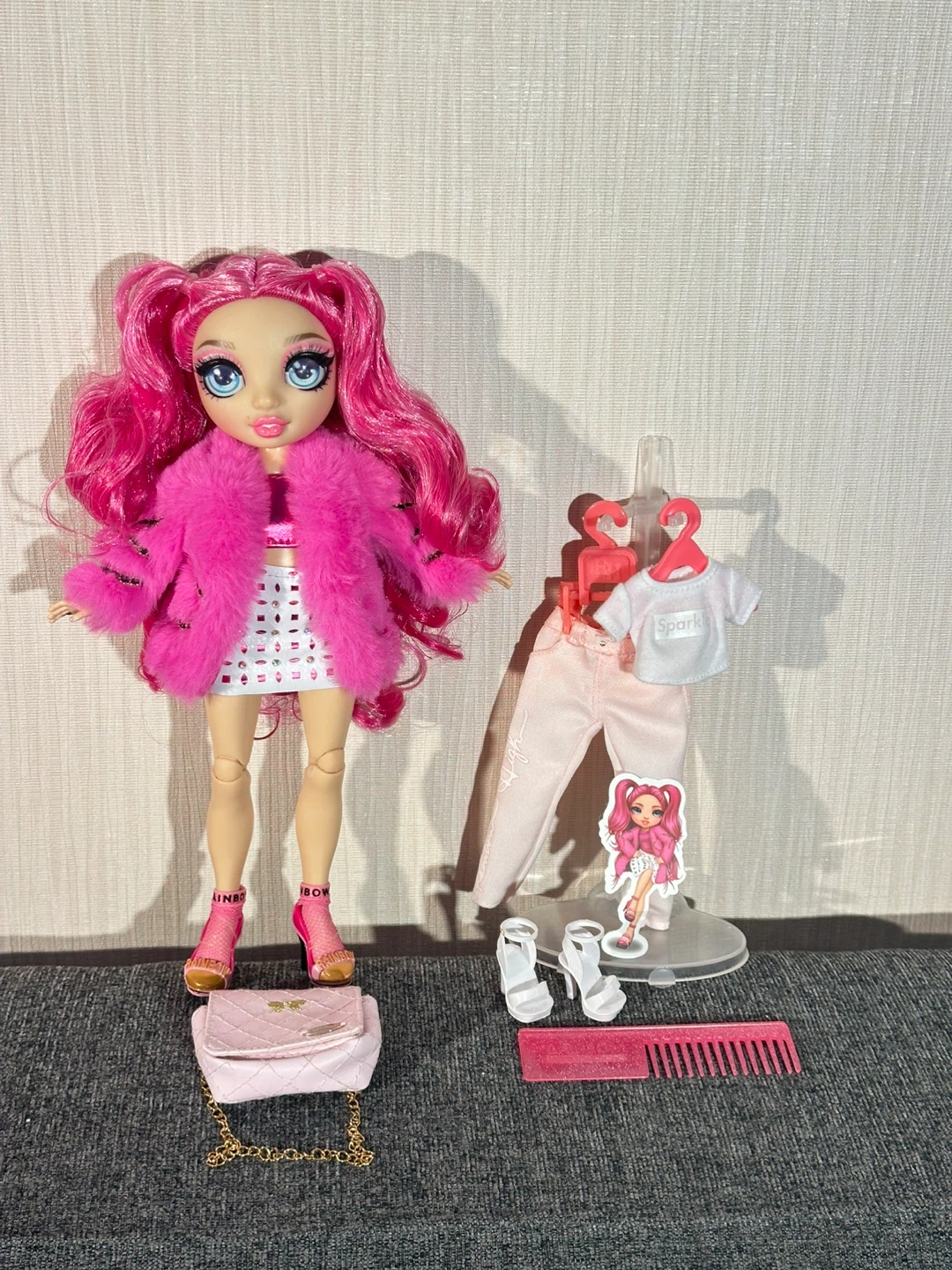 Excellent Rare Rainbow High Stella Monroe doll - 2 outfits - photo 4