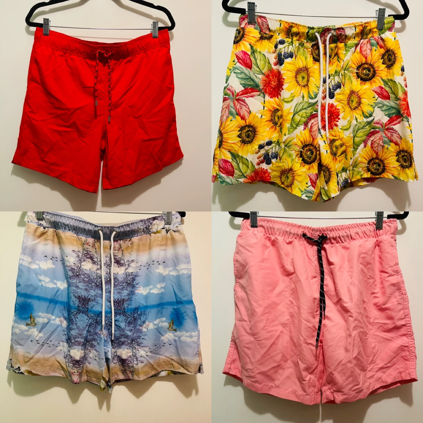 Bundle of Four Pairs of Swim Trunks