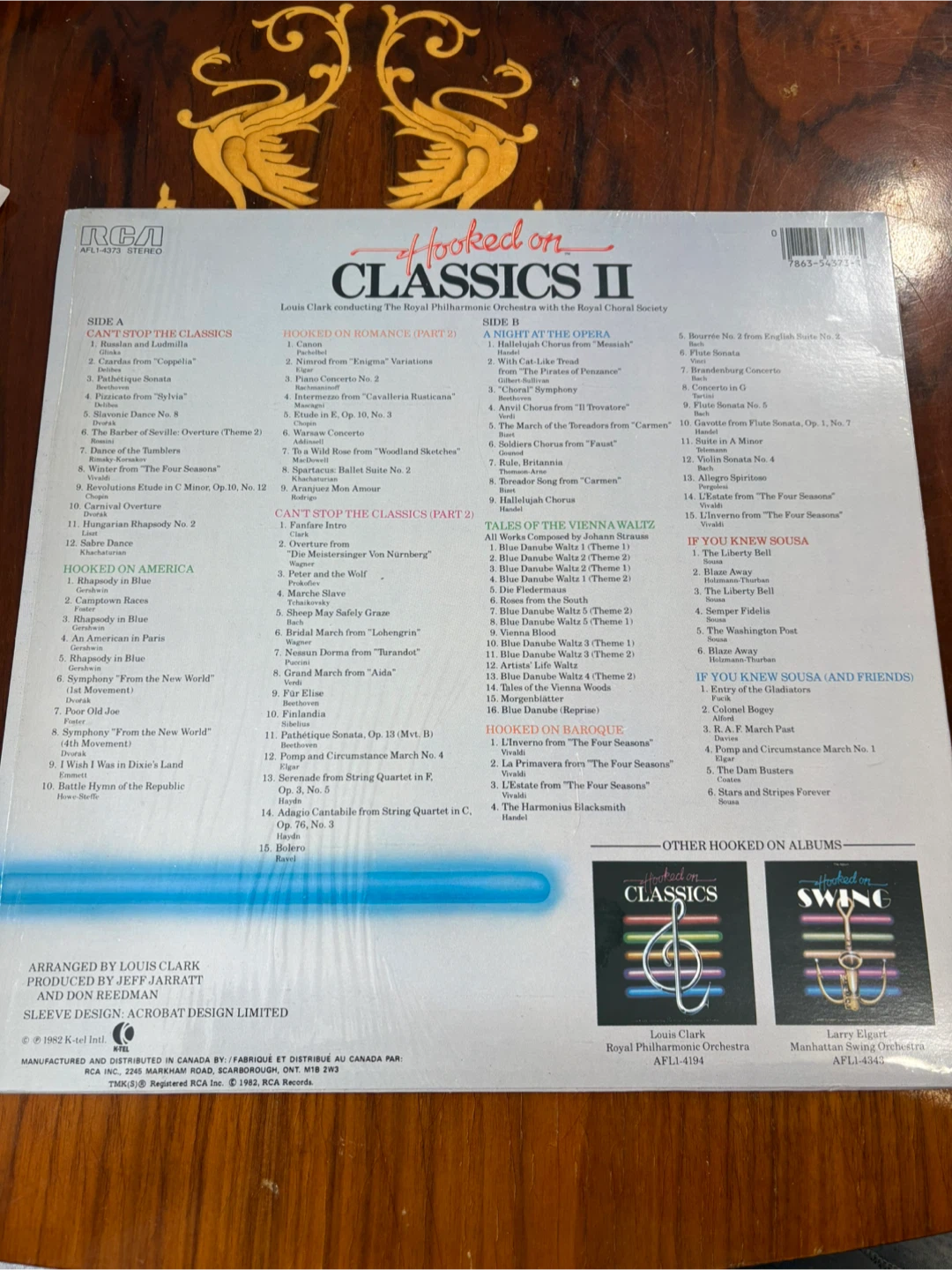 RCA Hooked on Classics II Vinyl Record - photo 2