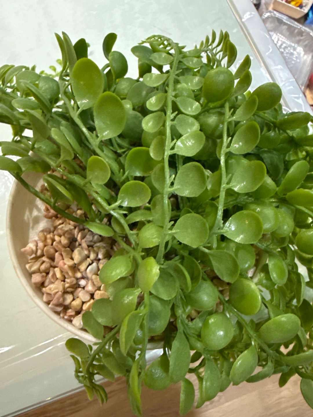 Artificial Hanging Plant in Pot - photo 3