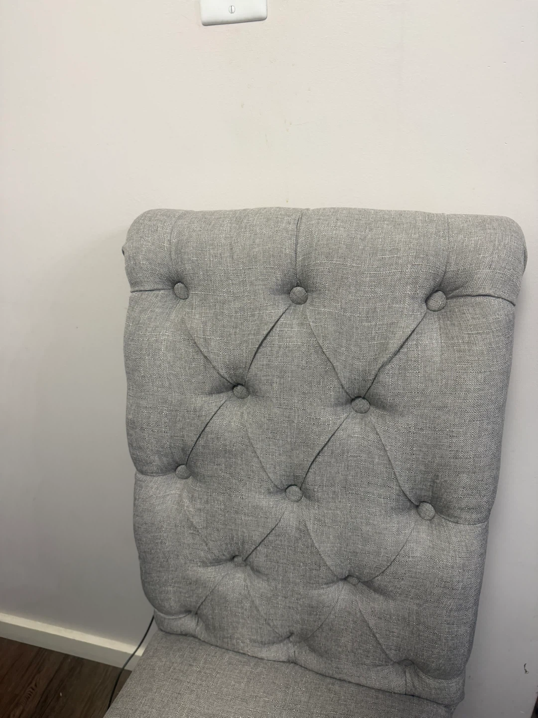 Grey Tufted Dining Chair(2 chairs) - photo 4