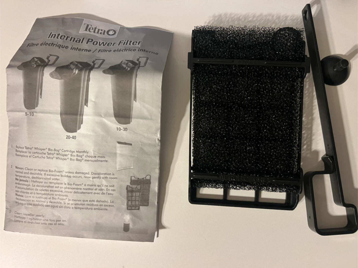 Tetra Internal Power Filter for 10-30 Gallon Aquariums - photo 2