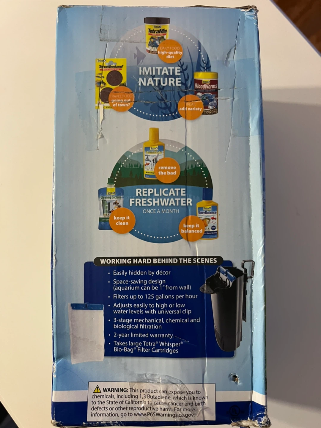 Tetra Internal Power Filter for 10-30 Gallon Aquariums - photo 4