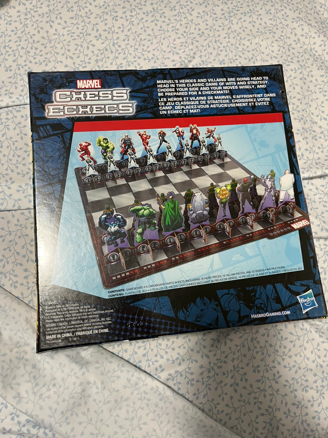 Marvel Chess Set - Heroes vs Villains Sealed - photo 4