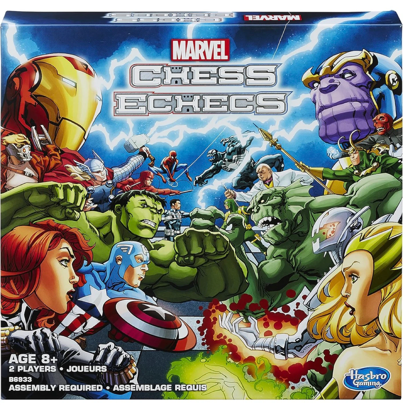 Marvel Chess Set - Heroes vs Villains Sealed