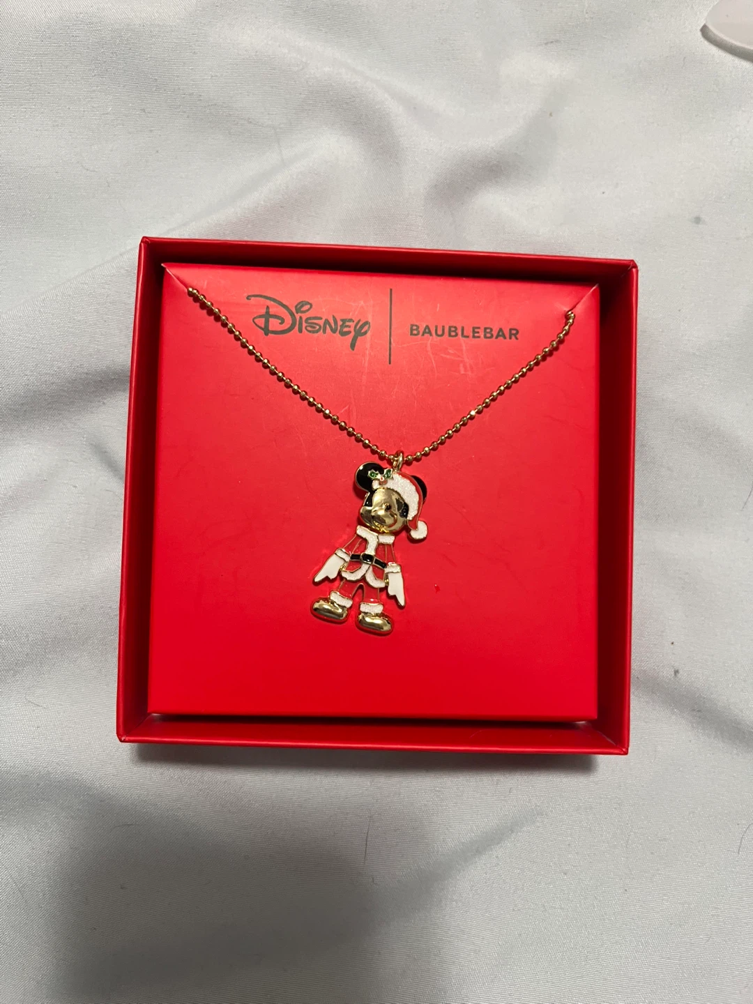 Disney Baublebar Mickey Mouse Necklace