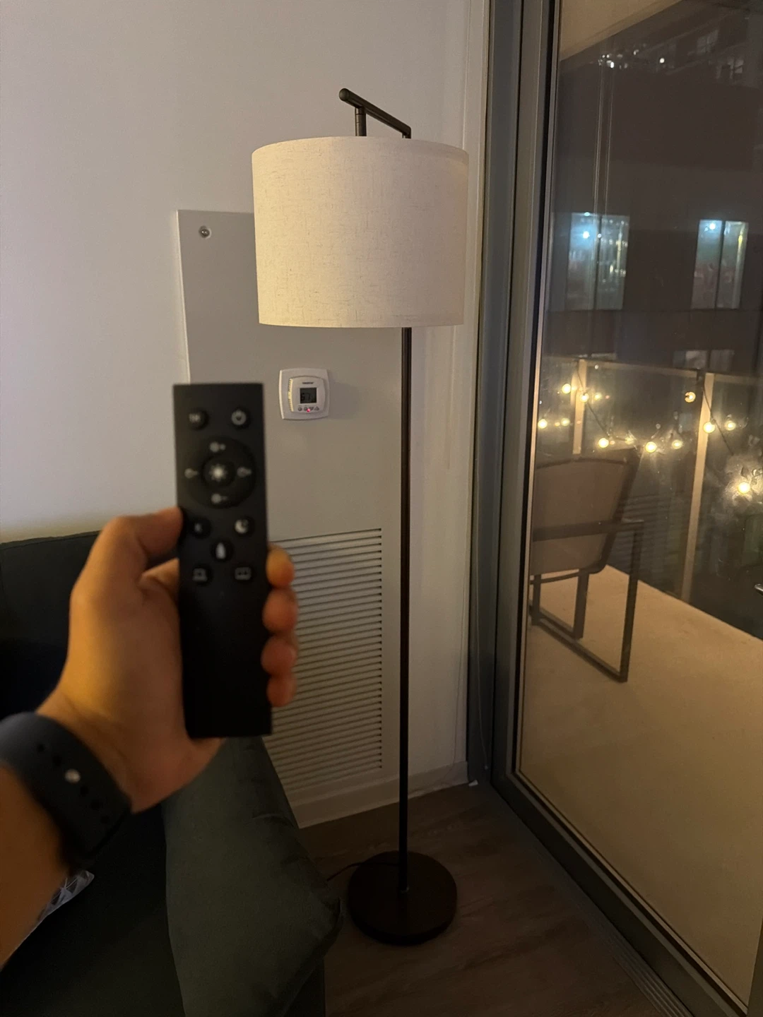 Floor Lamp with Remote Control