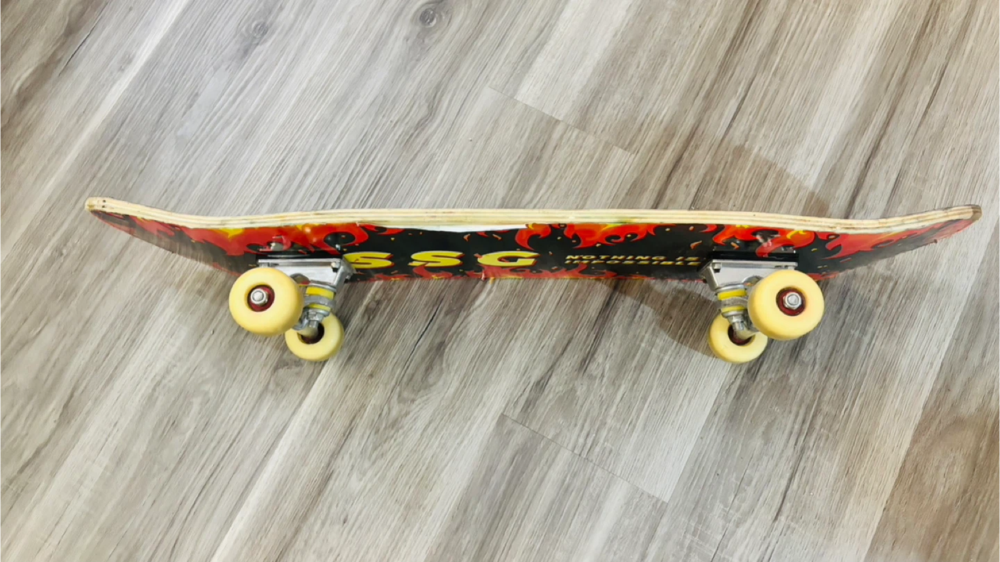 SSG Skateboard with Flame Design - photo 2