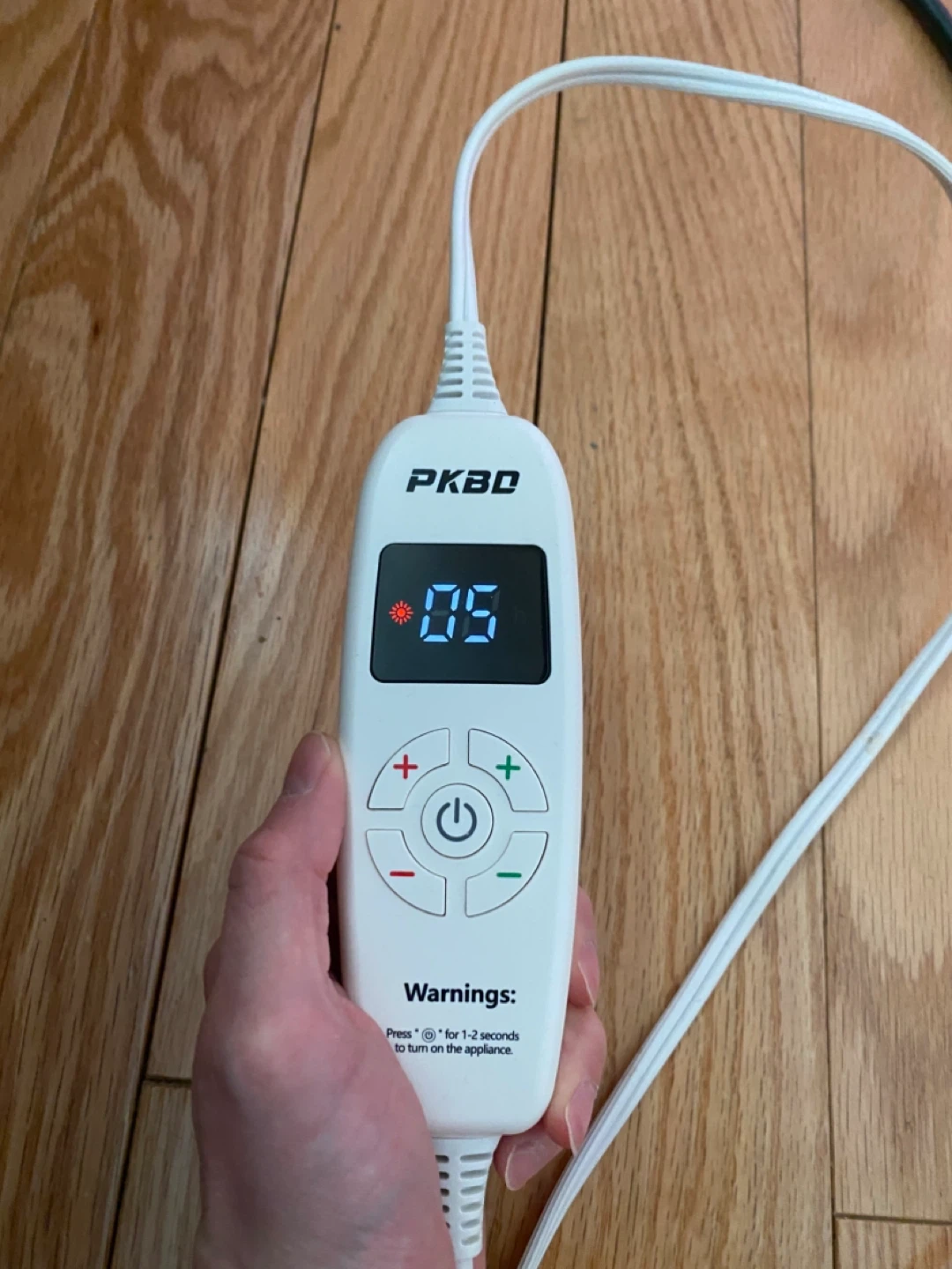 PKBO Electric Heated Blanket - Grey - photo 2