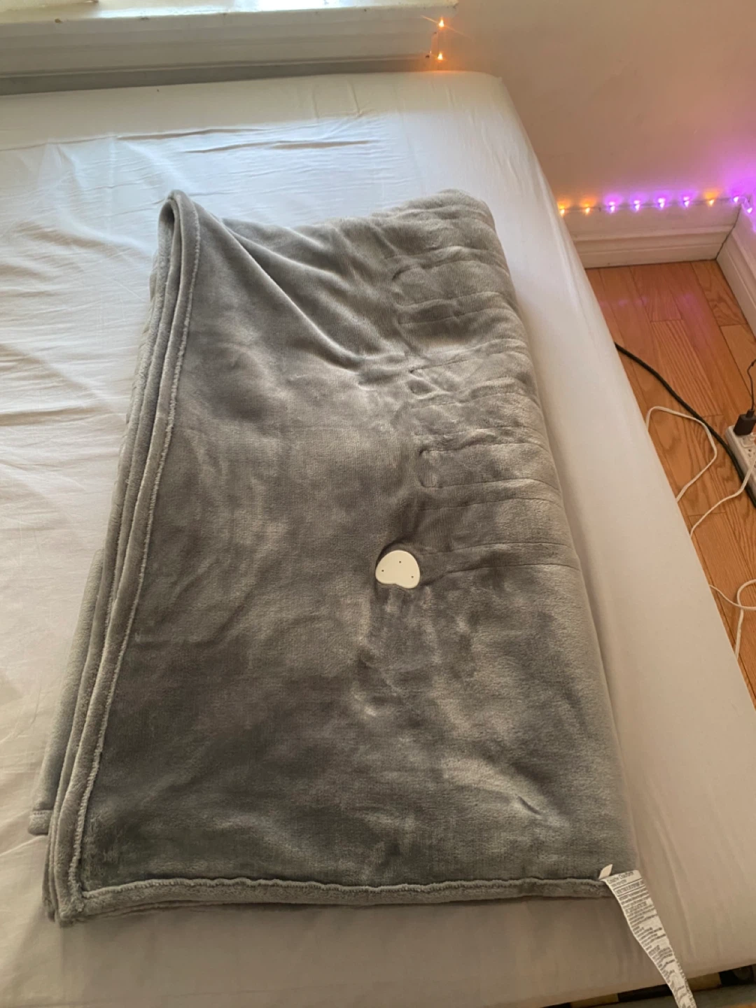 PKBO Electric Heated Blanket - Grey
