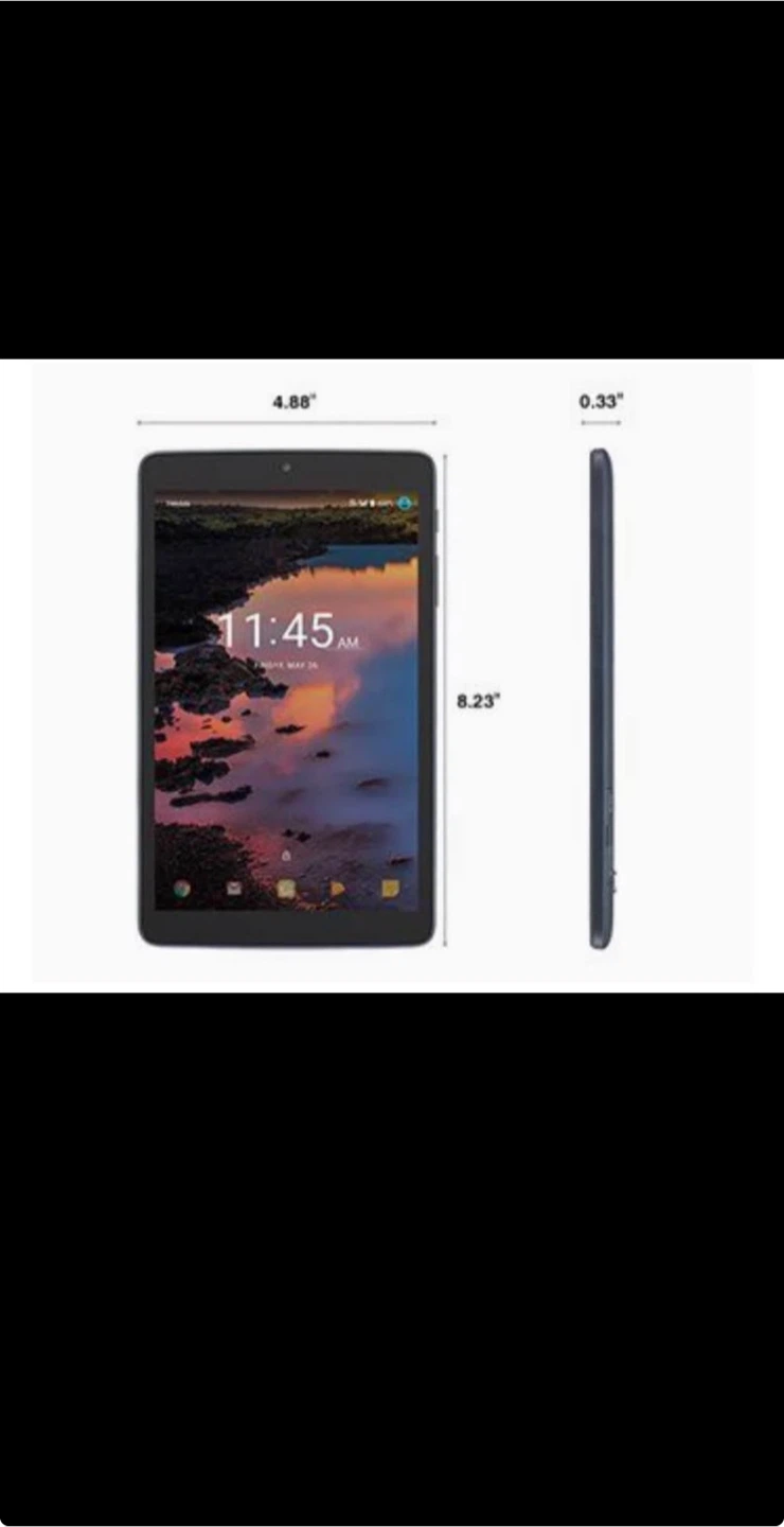 Alcatel 8 Inch Tablet - Black - photo 4