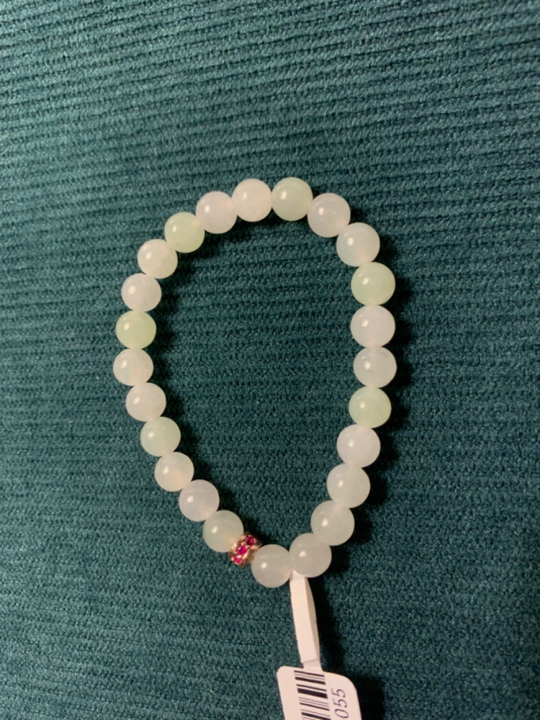 Certified High-Ice Jadeite Bracelet - 7.3mm Grade A