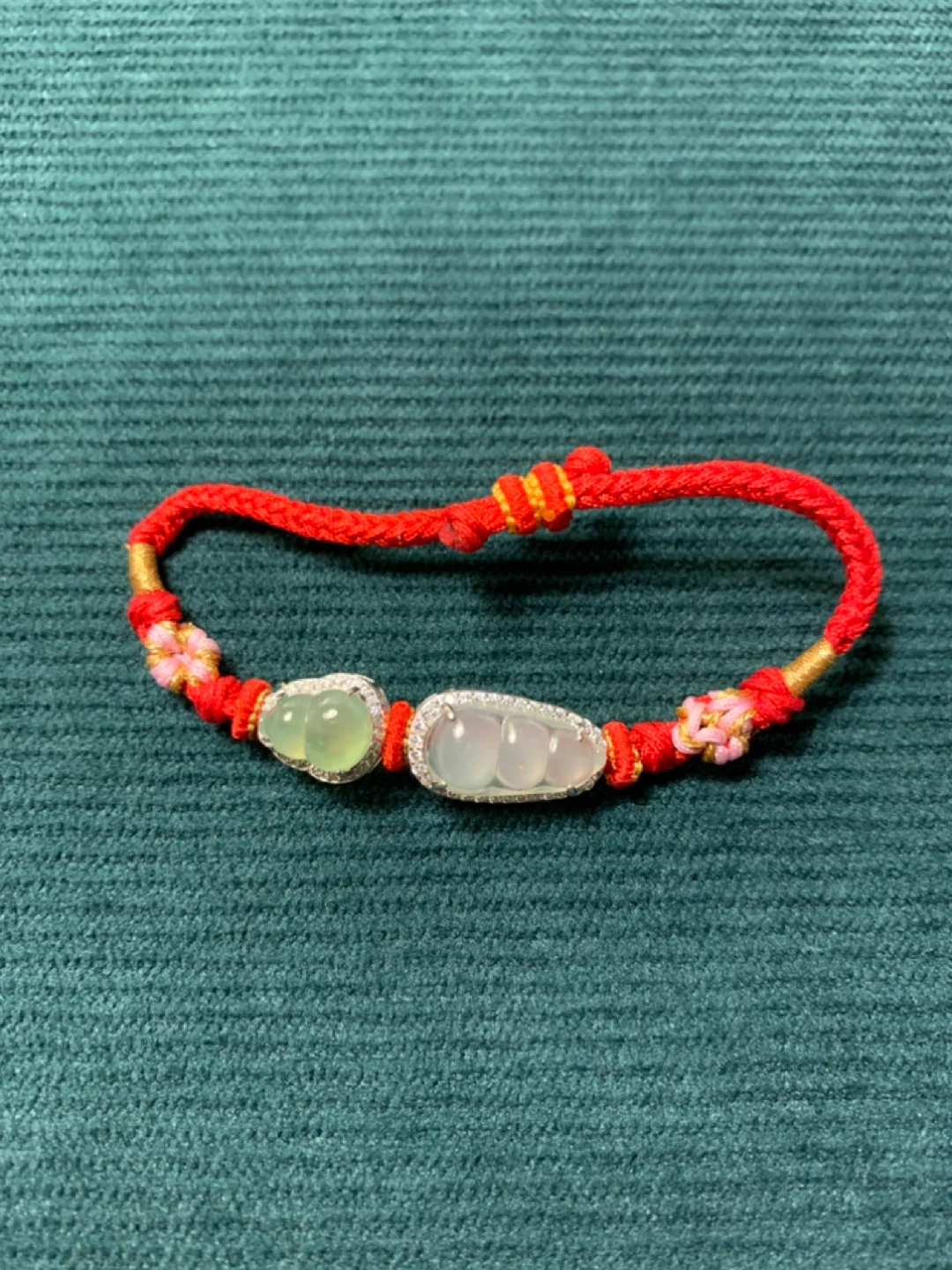 Icy Grade A Burmese Jadeite Baby Bracelet