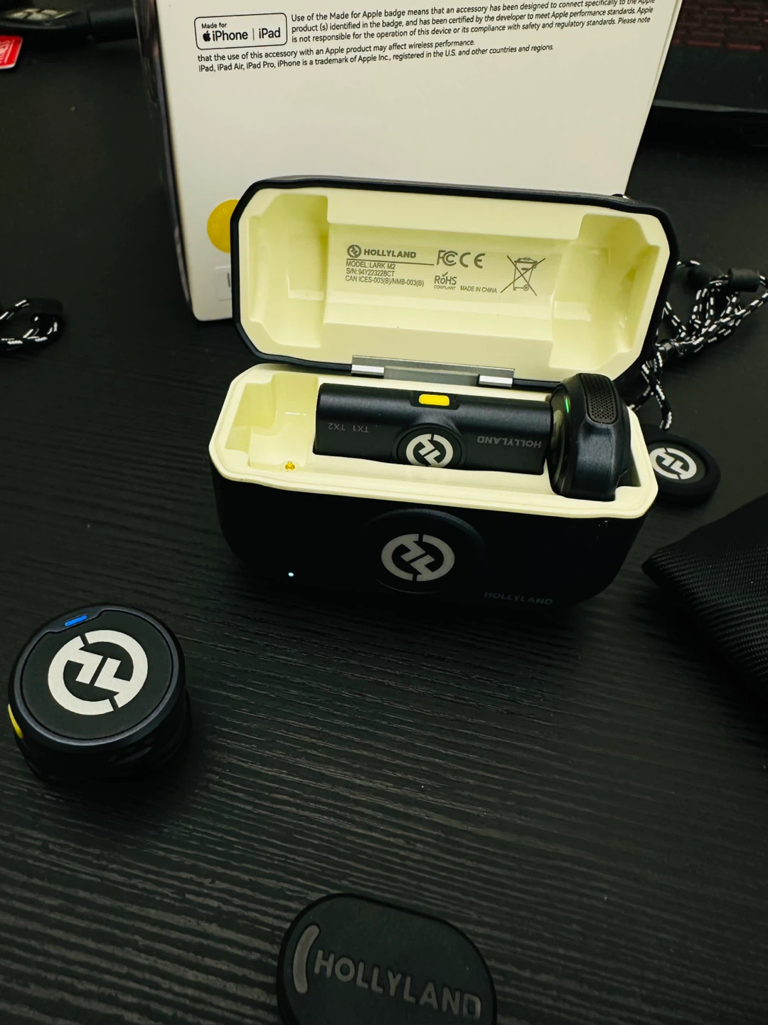 HOLLYLAND Lark M2 Wireless Lavalier Microphone System - photo 2