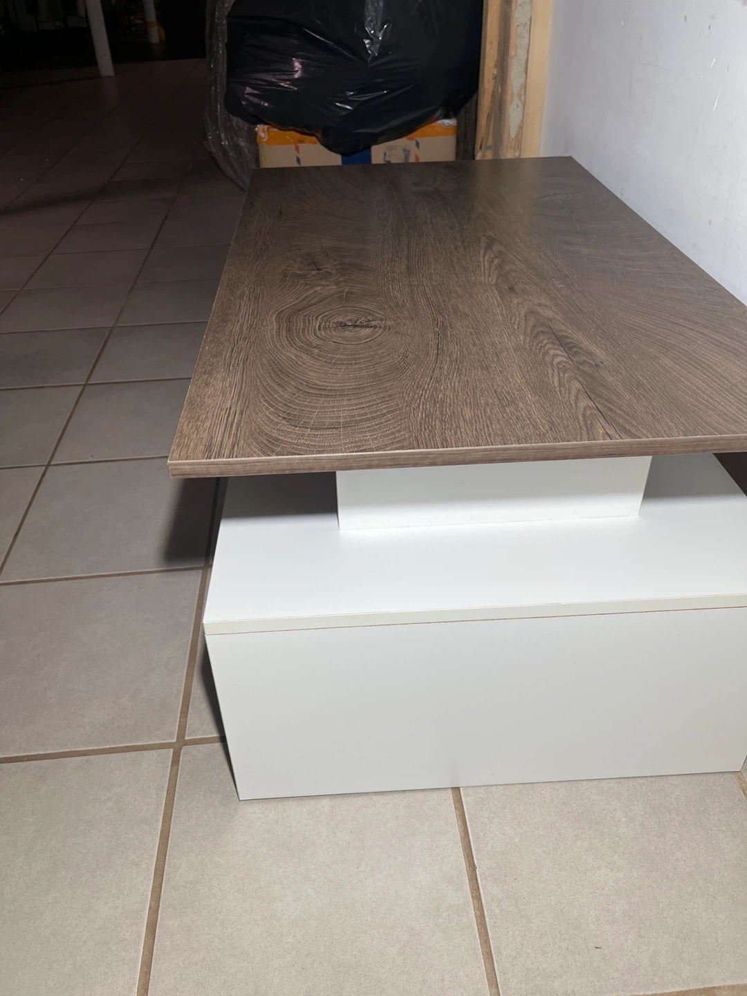 Modern Coffee Table with Shelf - photo 2