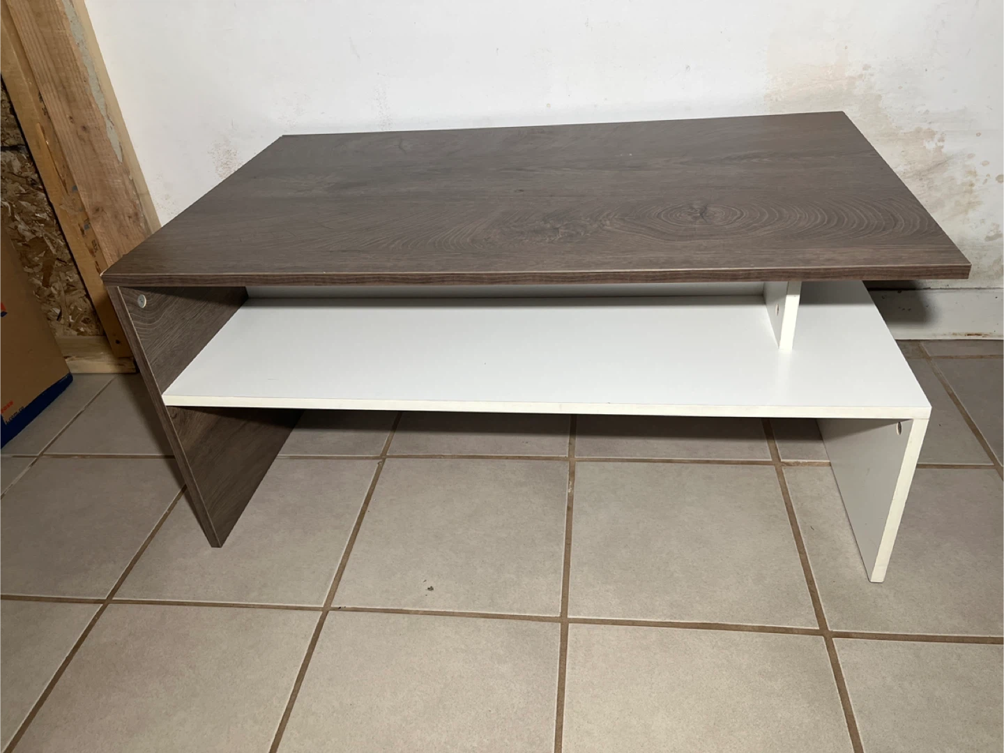 Modern Coffee Table with Shelf