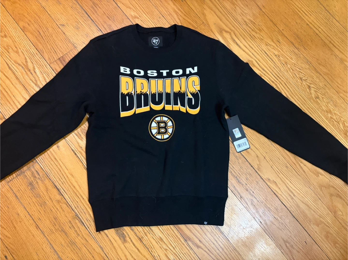 47 Brand Boston Bruins NHL Crewneck Sweatshirt