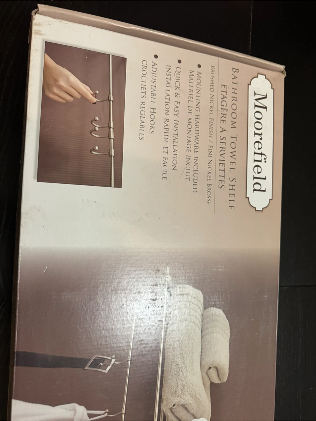 Moorefield Bathroom Towel Shelf - photo 2
