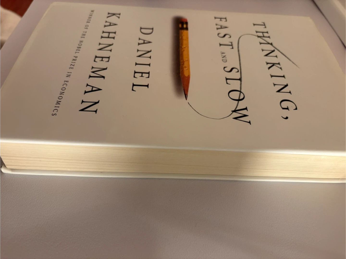 Thinking, Fast and Slow by Daniel Kahneman Hardcover Book - photo 2