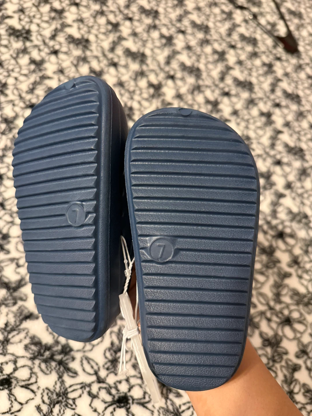 Cat & Jack Blue Clogs - Size 7 - photo 2