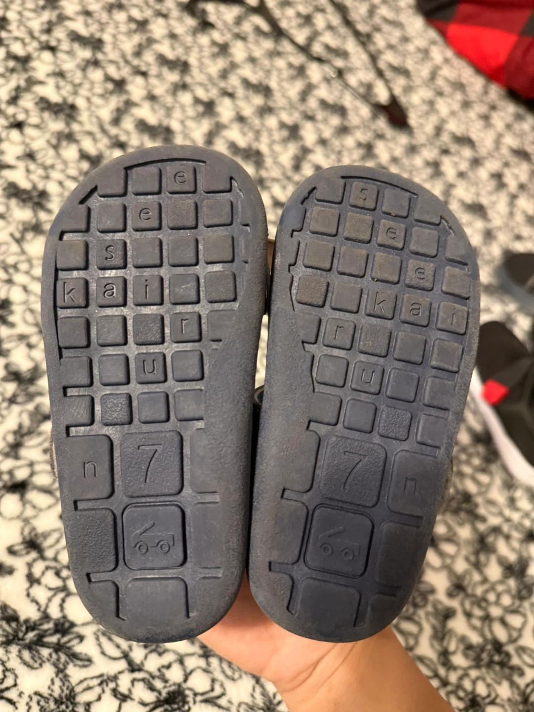 See Kai Run Basics Blue Water-Friendly Sandals Size 7 - photo 3