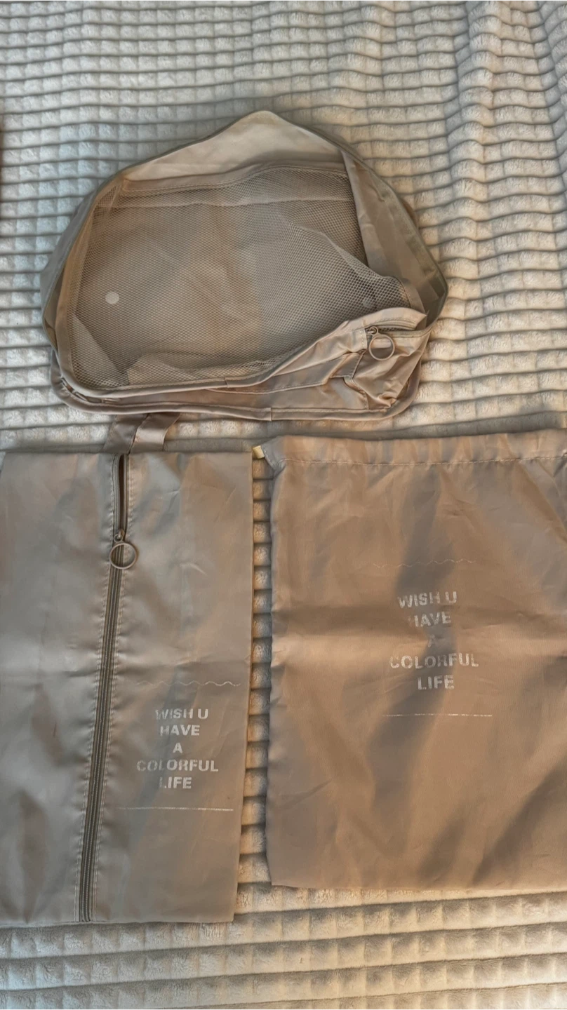 Set of Travel Organizers - Beige - photo 3