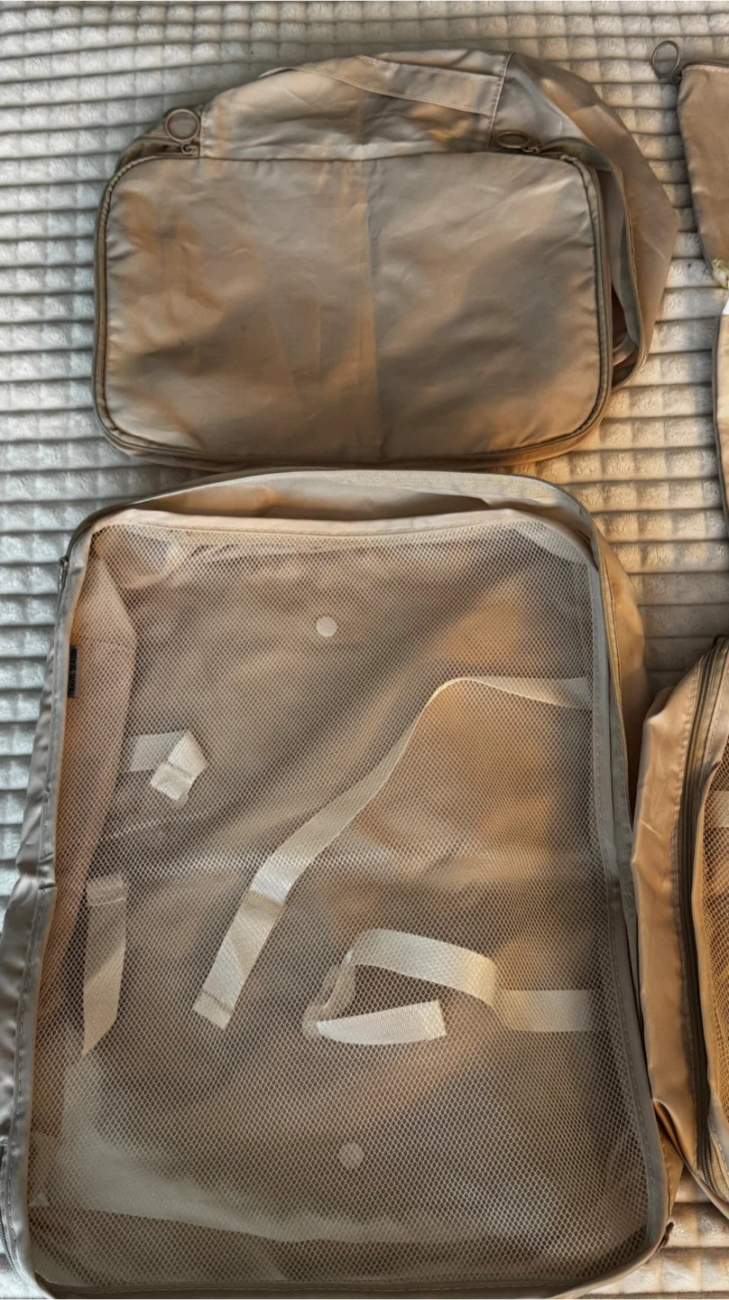 Set of Travel Organizers - Beige - photo 2