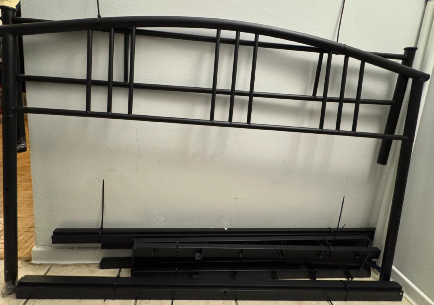Full Mattress Bed Frame with Headboard - photo 3