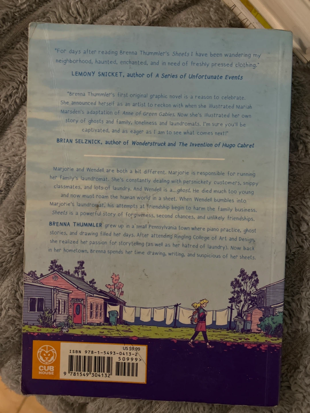 Sheets by Brenna Thummler - Middle Grade Graphic Novel - photo 2