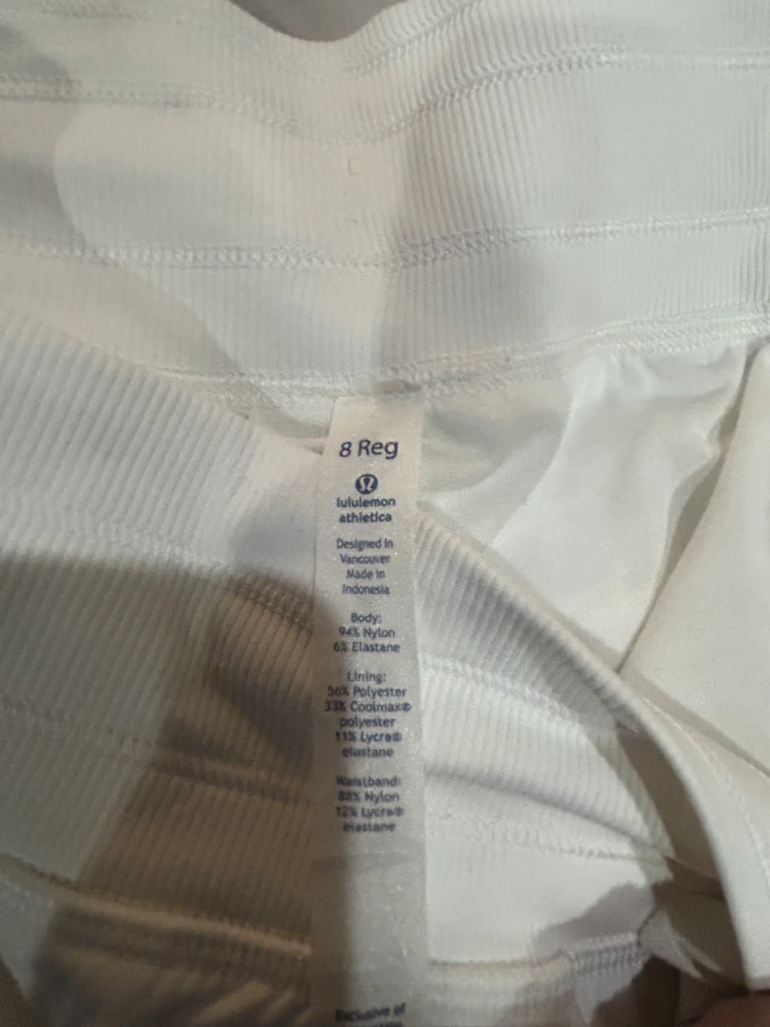 Lululemon Athletica White Track Pants Size 8 Reg - photo 4