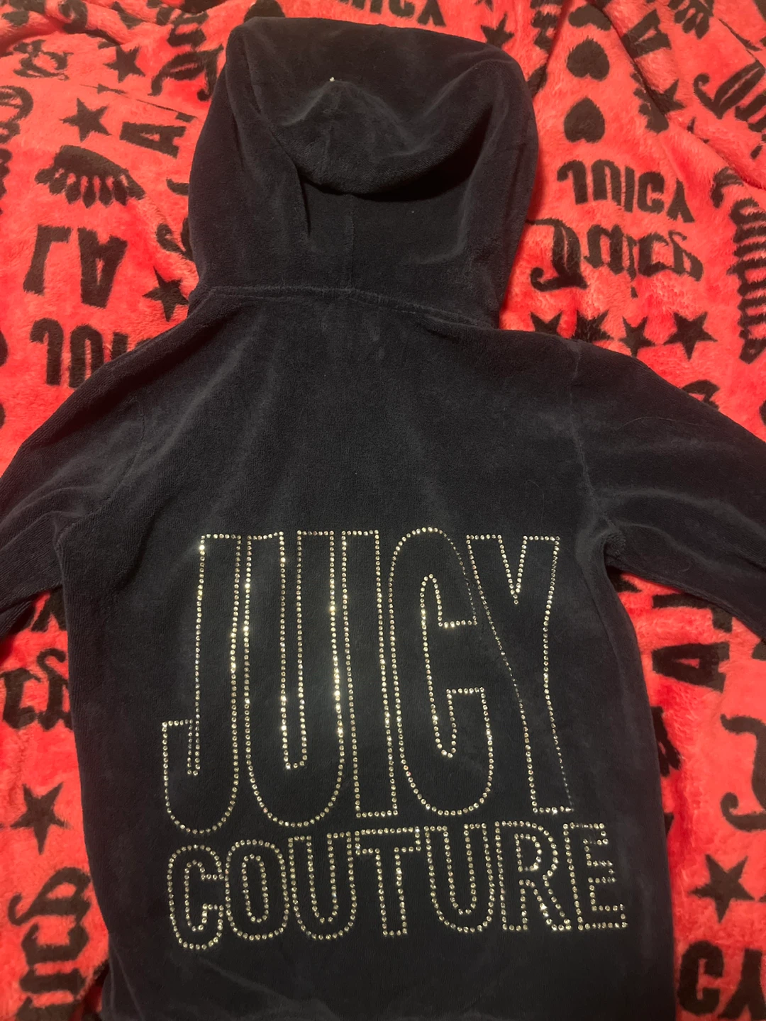 Juicy Couture Velour Hoodie Size S - photo 3