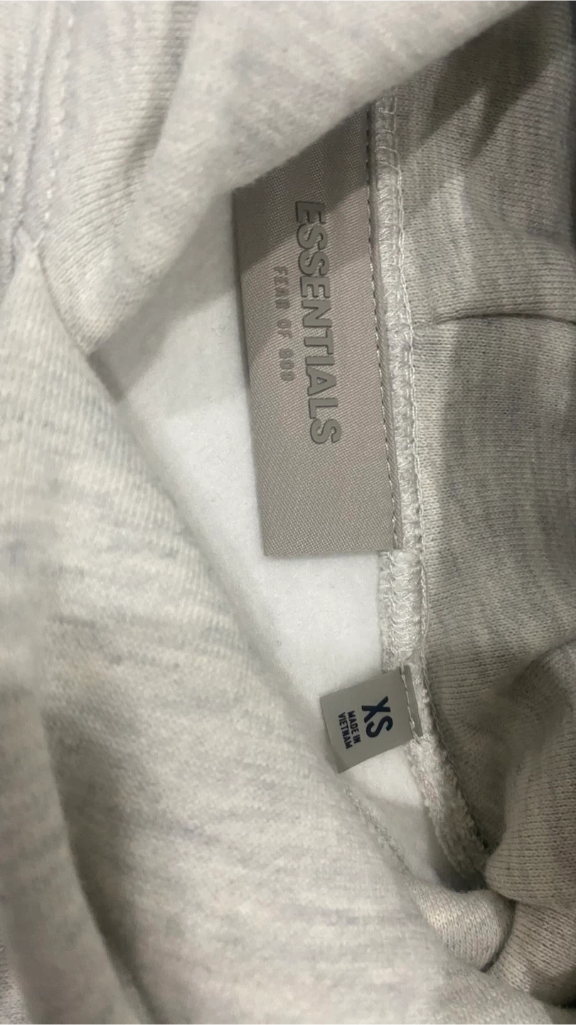 Light oatmeal essential hoodie - photo 2