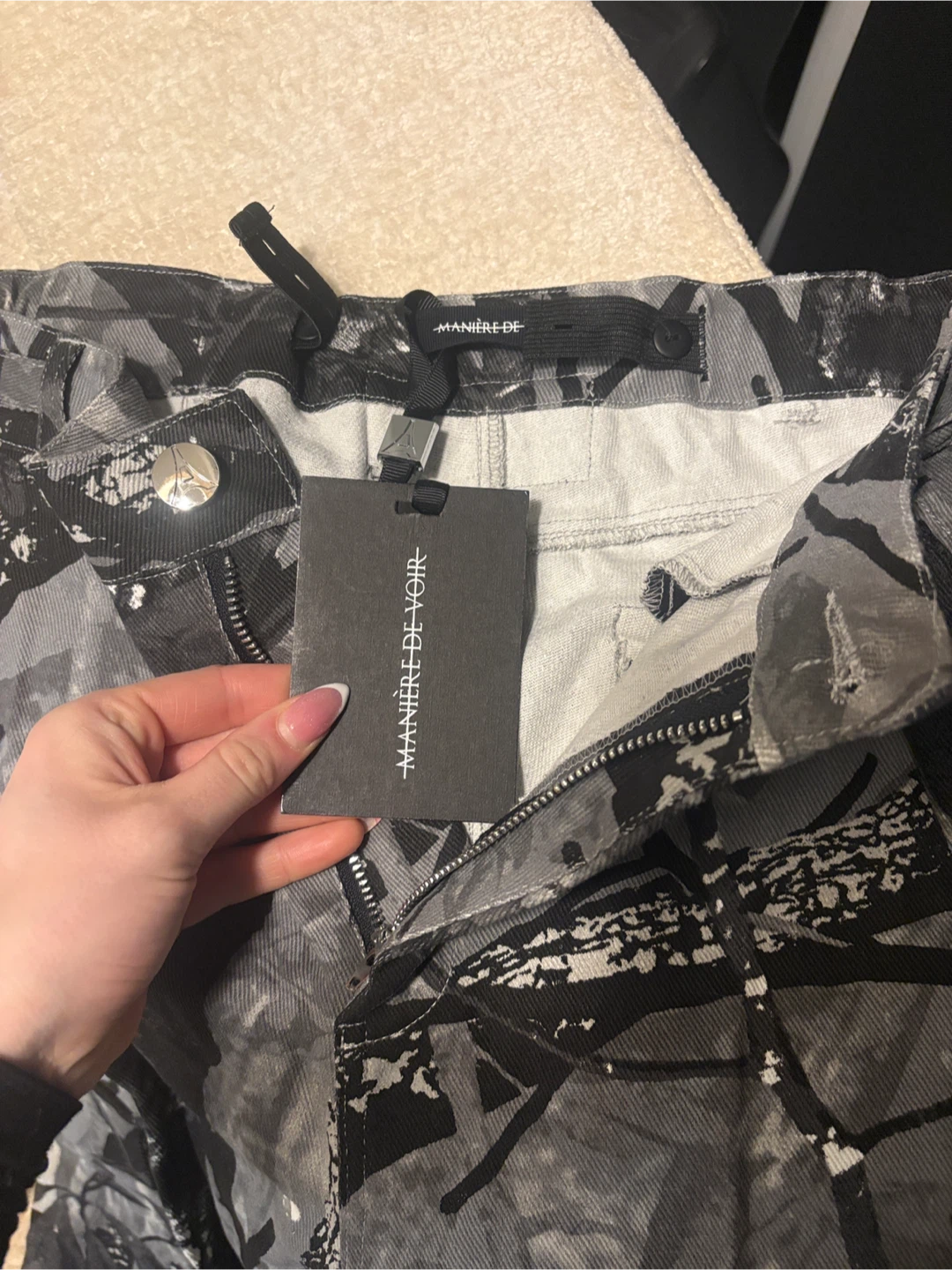MANIÈRE DE VOIR Camo Cargo Pants - photo 3