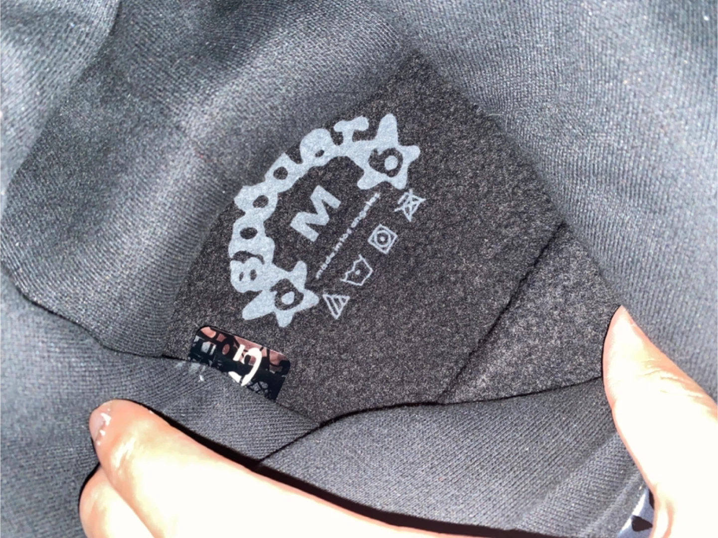 Sp5der Hoodie Black Spiderweb Size Medium - photo 2