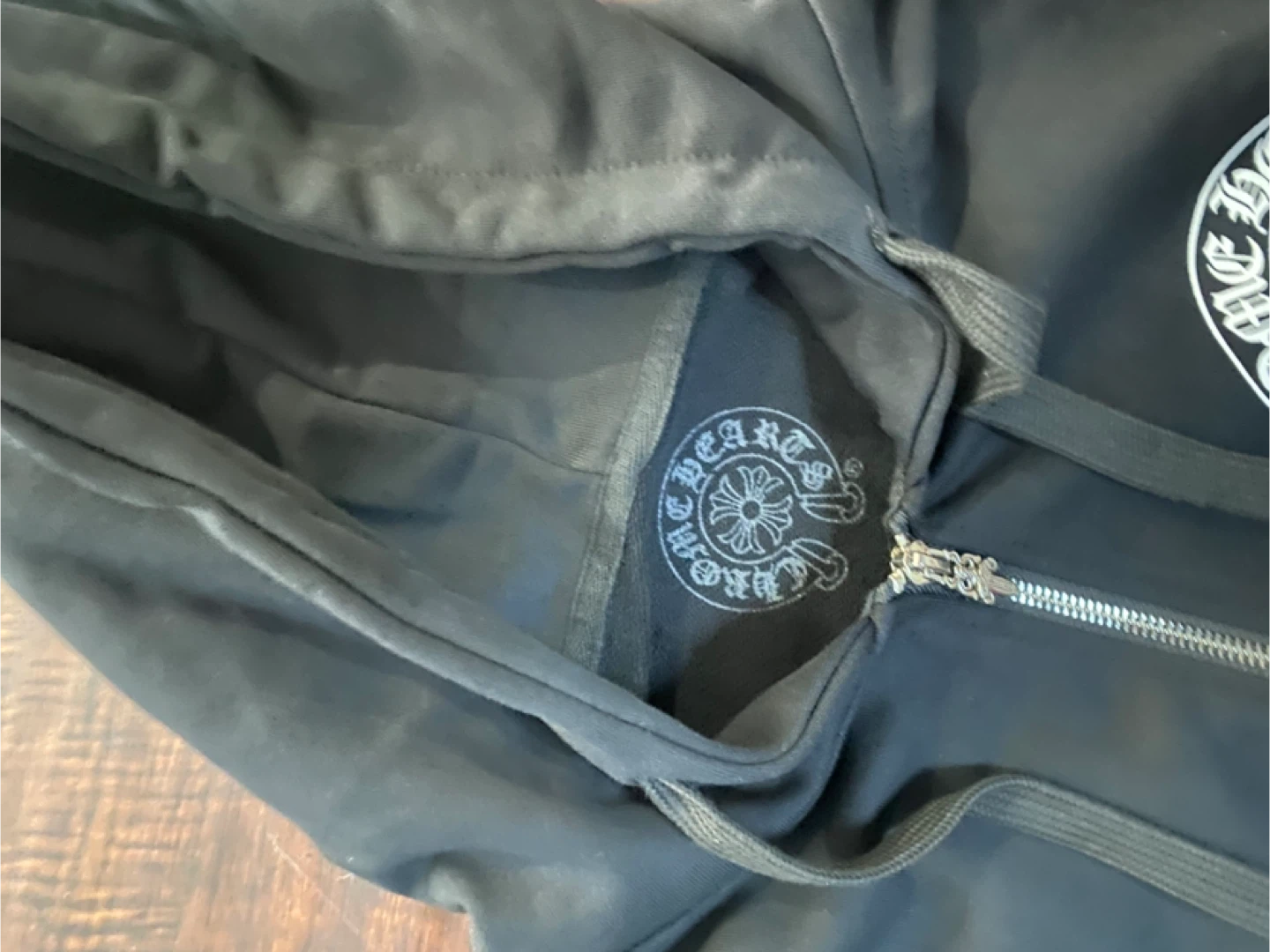 Chrome Hearts Black Zip-Up Hoodie - photo 5