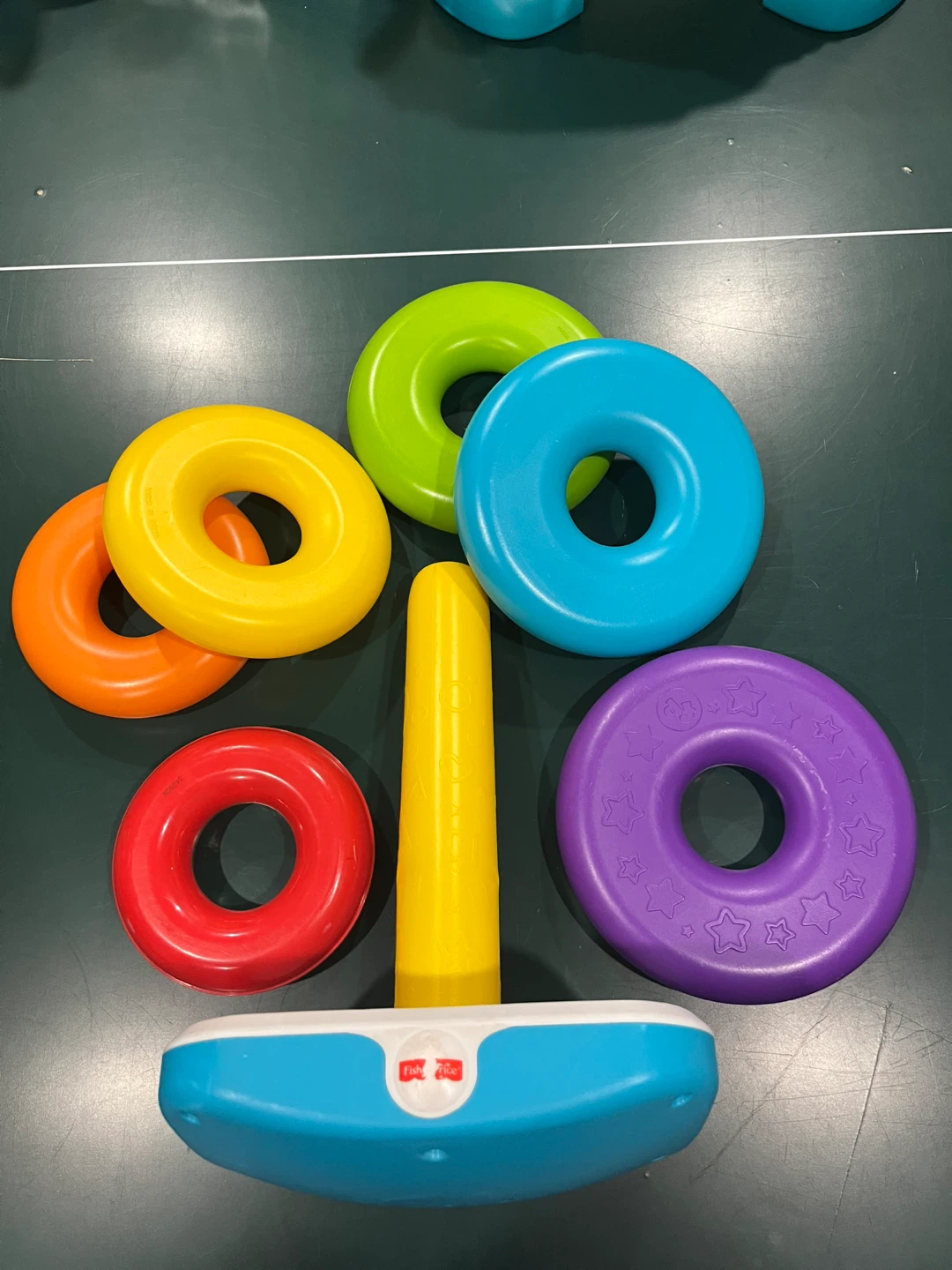 Fisher-Price Rock-a-Stack Ring Toy