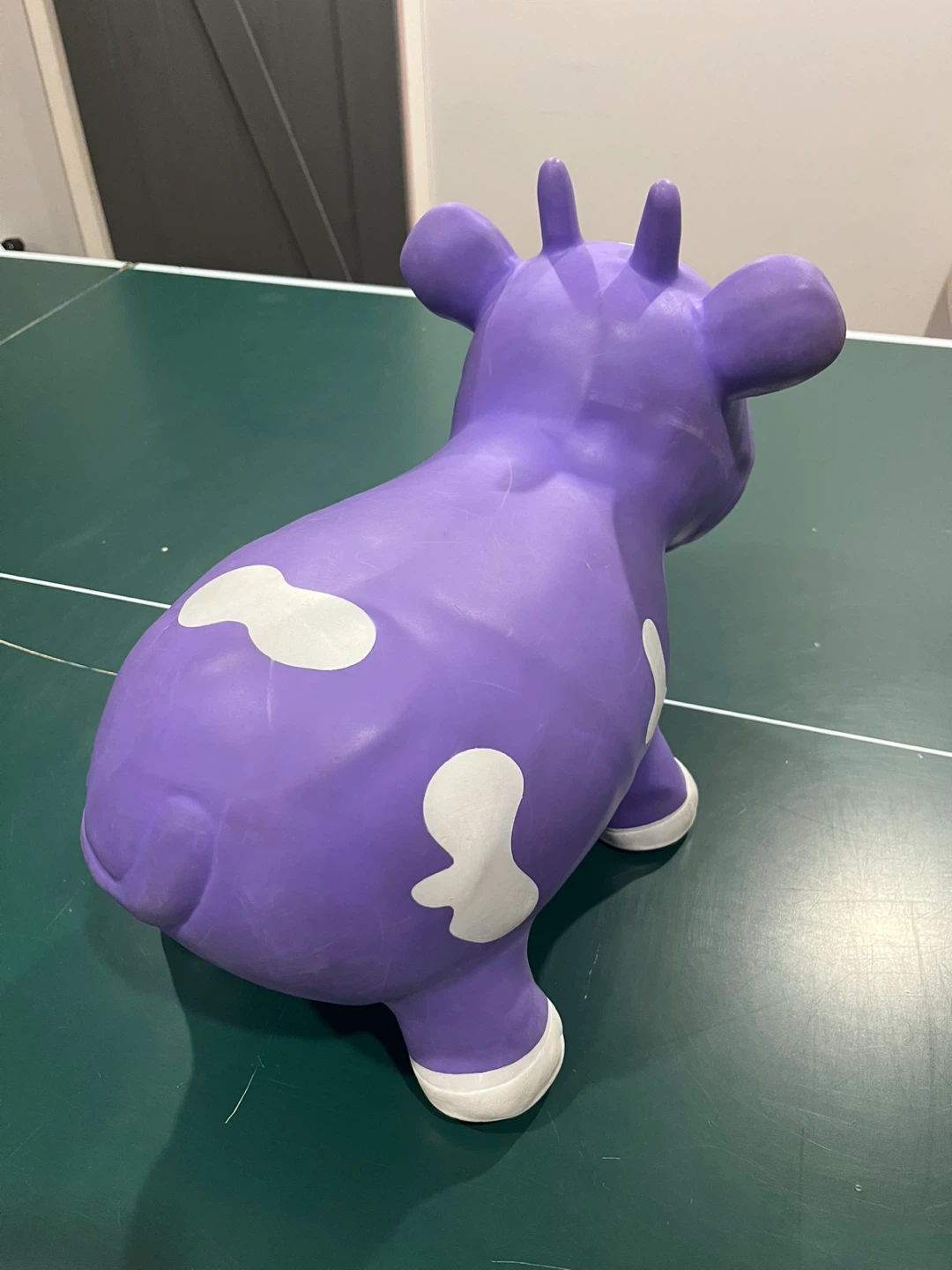 Purple Inflatable Bouncy Cow Toy - photo 2
