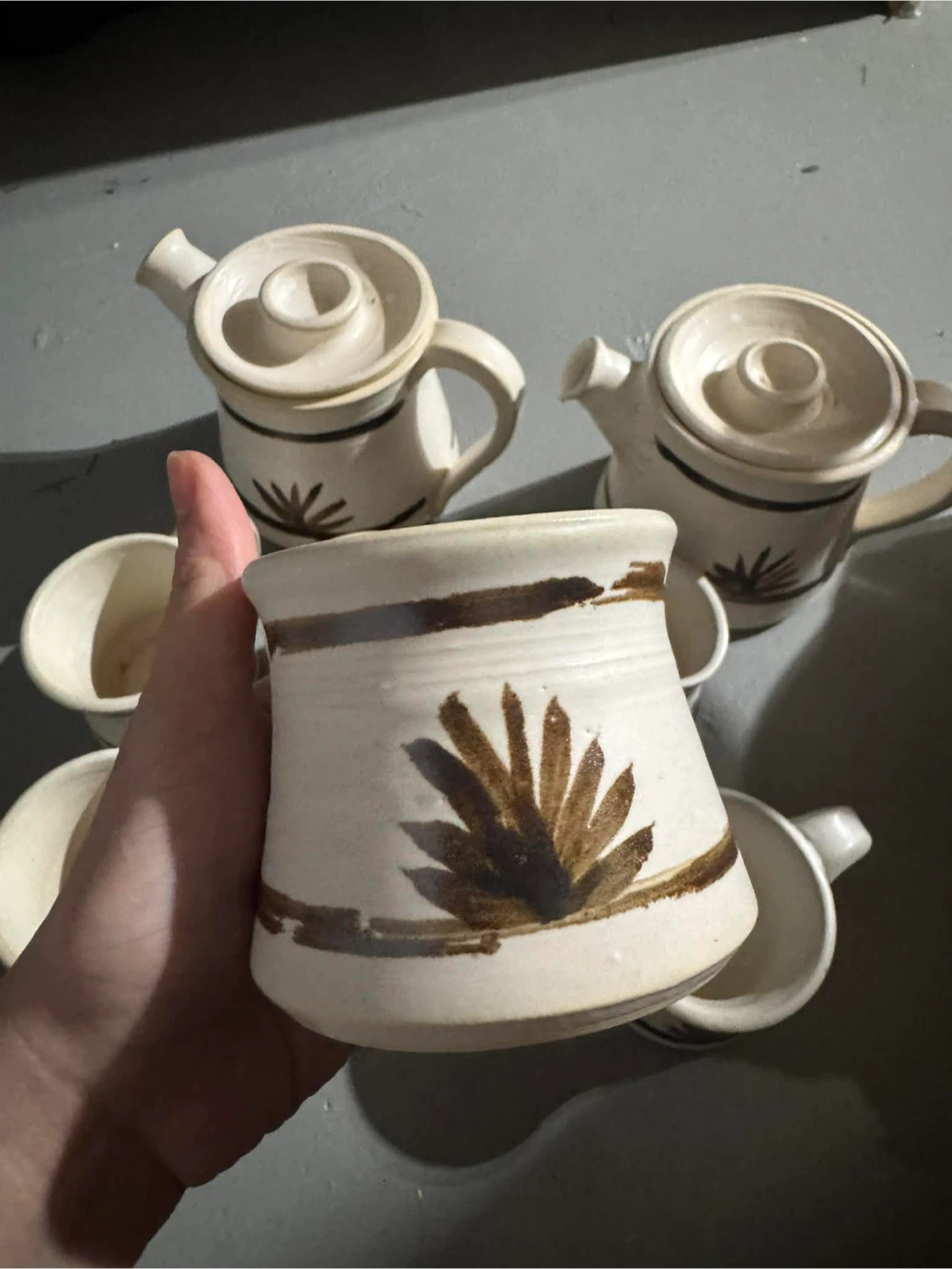 Ceramic Teapot and Cup Set - photo 4