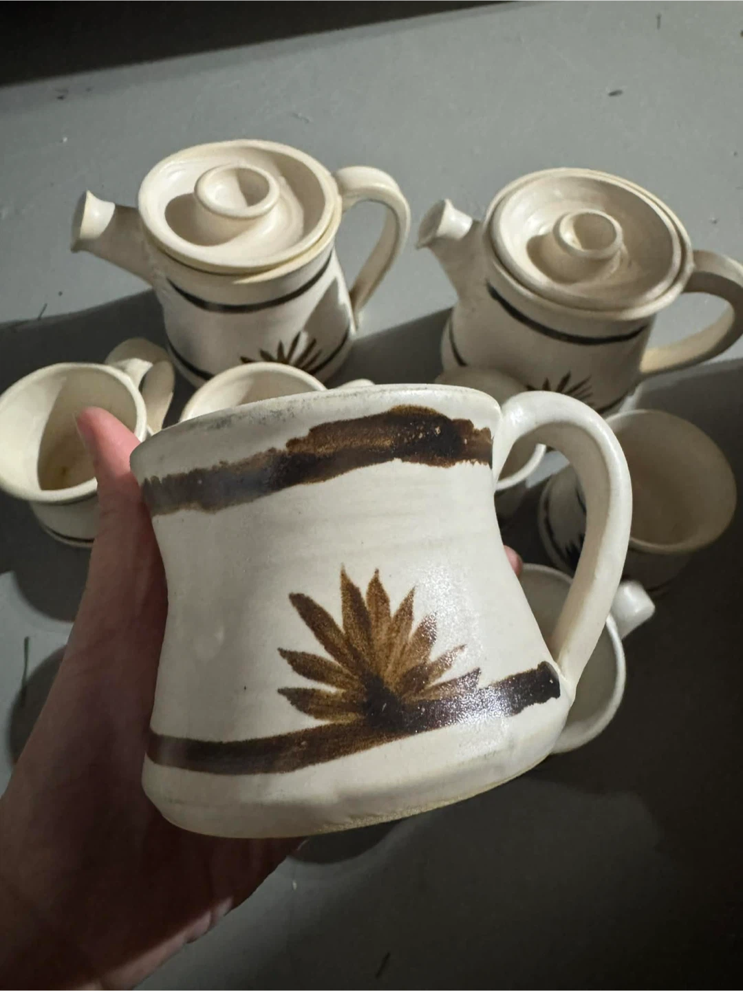 Ceramic Teapot and Cup Set - photo 3