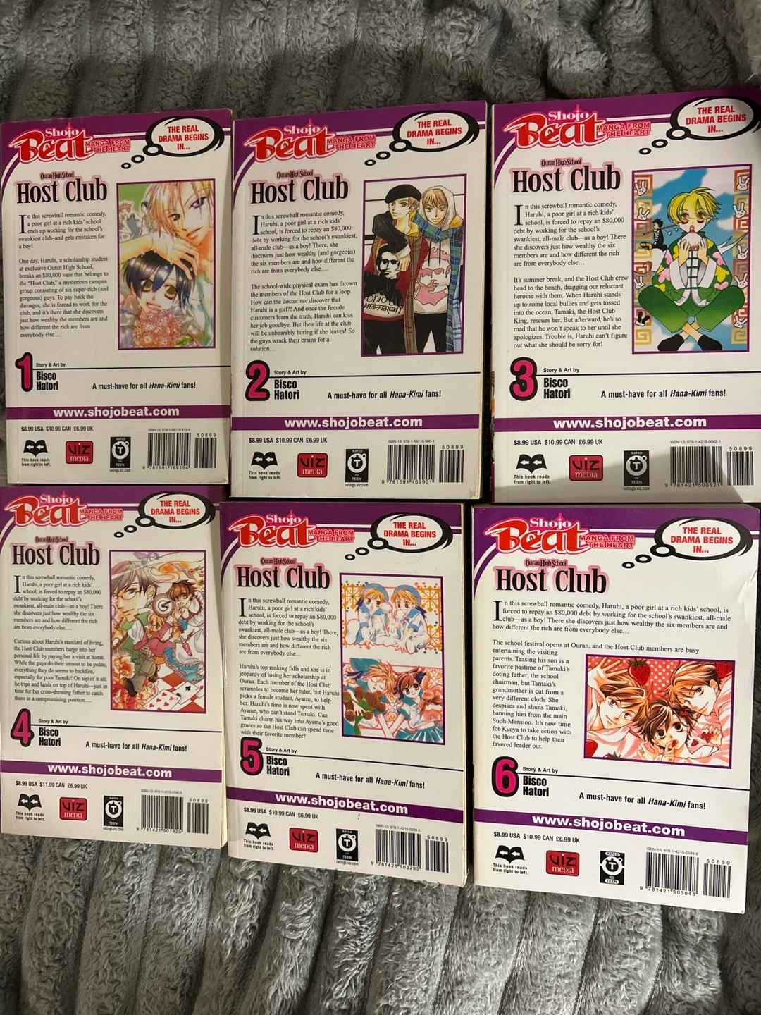 Ouran High School Host Club Manga Volumes 1-6 - photo 3