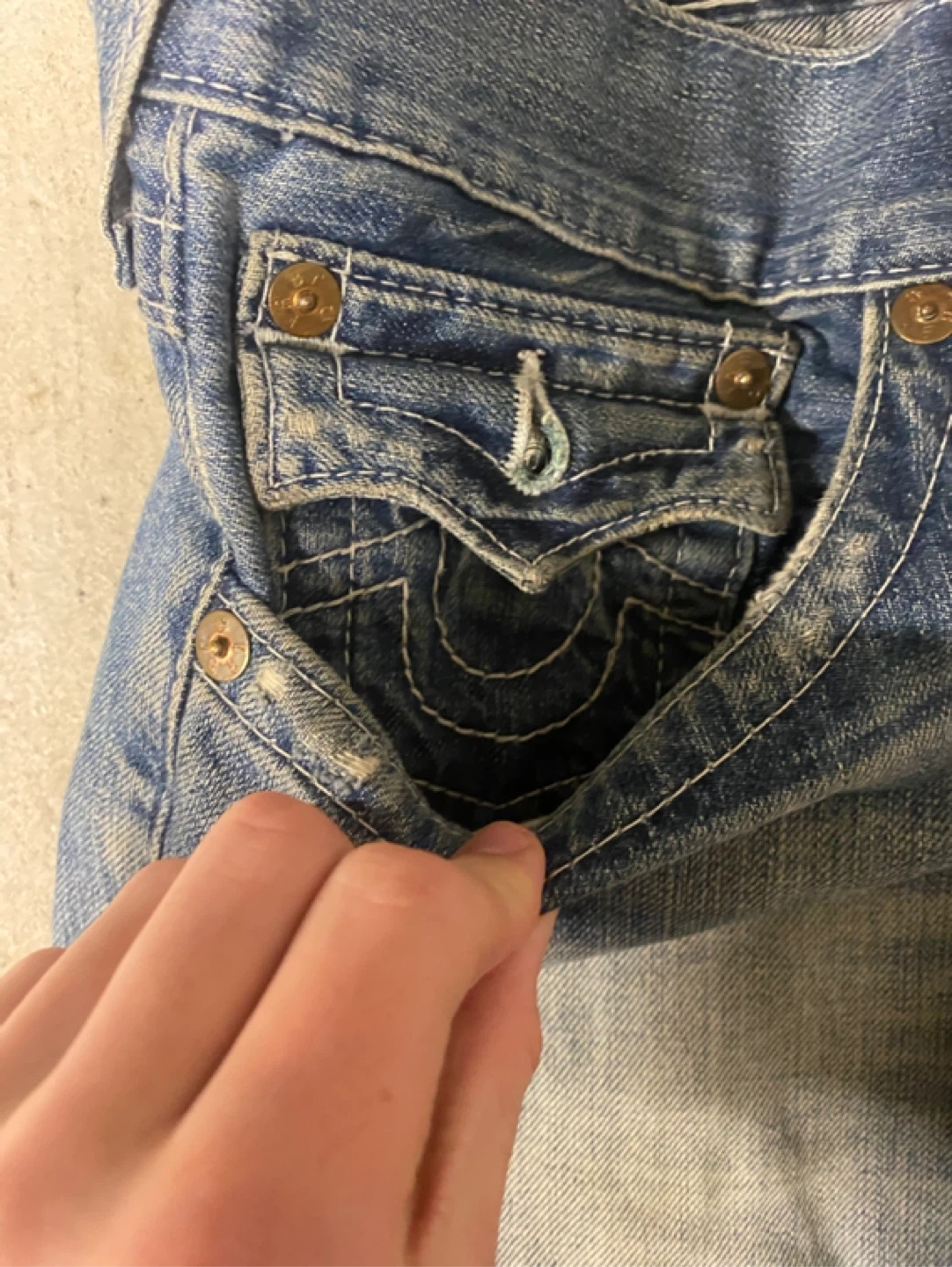 True Religion Slim Fit Jeans - photo 5